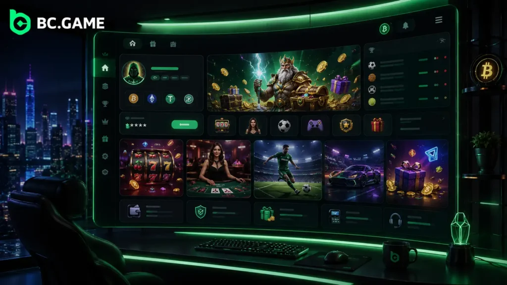 BC Game Casino вход: что доступно после авторизации